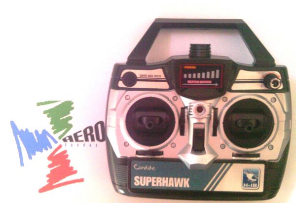 Radio controle (49Mhz) para Superhawk - Aerovendas